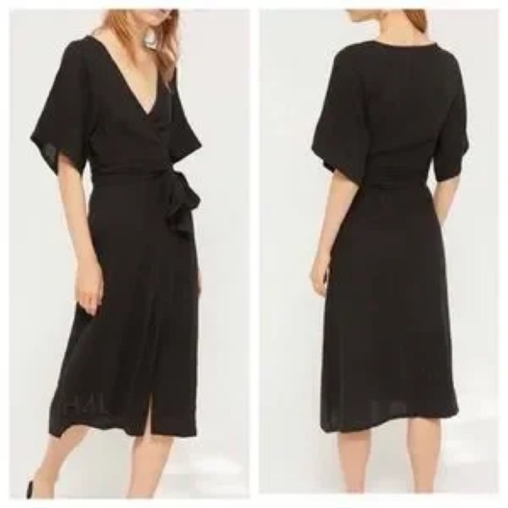 UO Kayla Surplice Wrap Dress NWT